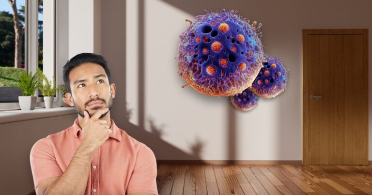 A man questioning to represent thinking about what regenerative therapy with stem cells is