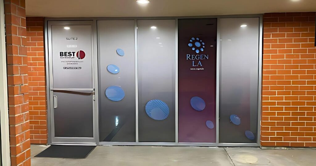 Front office of Regen LA, BHT and Stem Cells LA