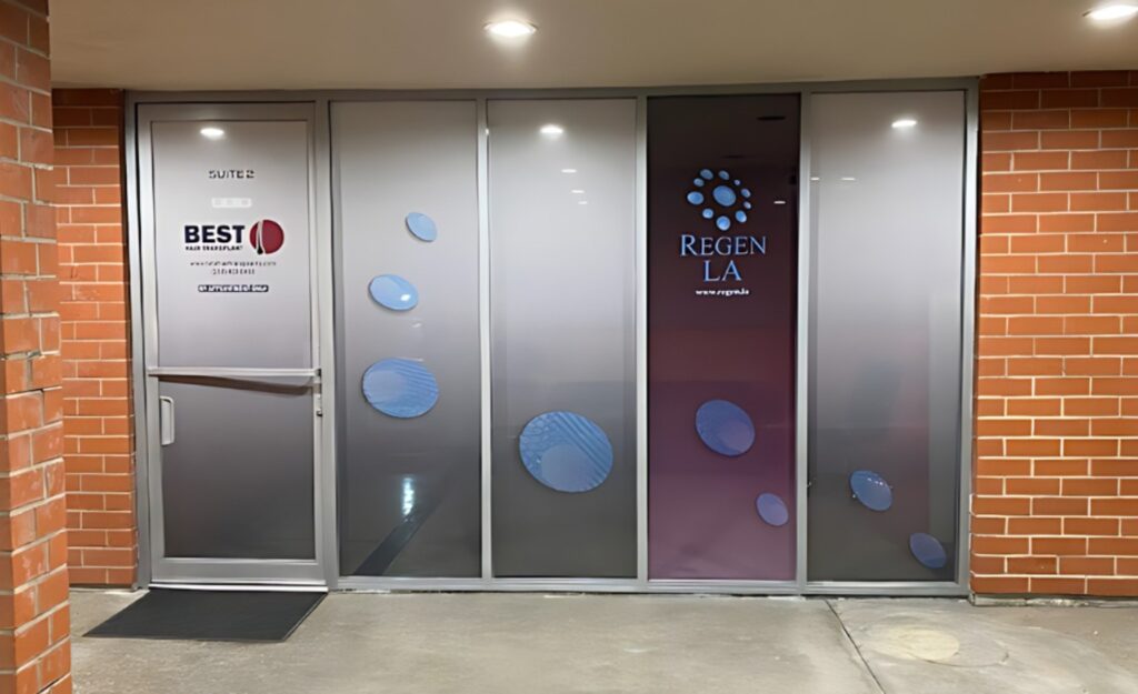 The front office of stem Cells LA