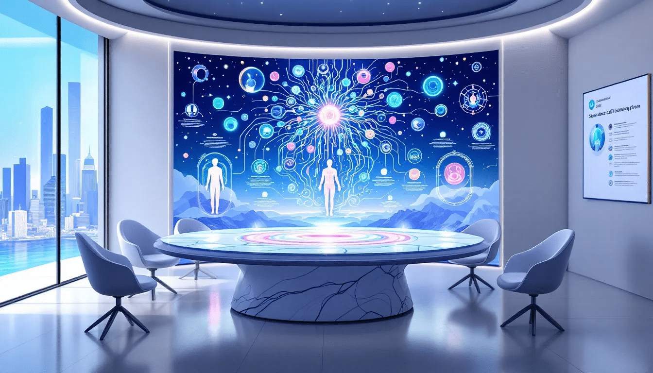 An inviting image of a consultation room for stem cell therapy discussions.